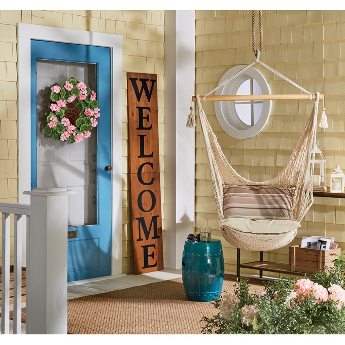 Large Wood Welcome Sign, , large