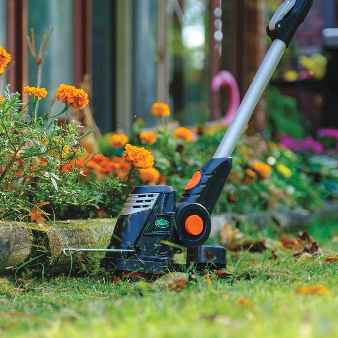 Scotts 20V Cordless Trimmer & Blower Combo, , large