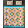 Boho Floral Quilt Set, , large