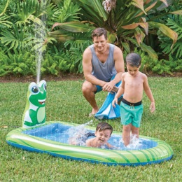 Animal Sprinkler Inflatable Pool, , large