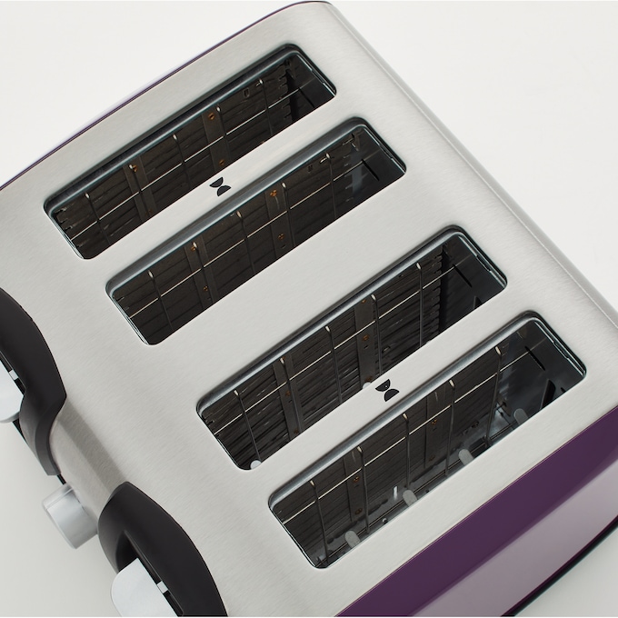 Ginny’s Essential 4-Slice Toaster with 7 Browning Levels, , large