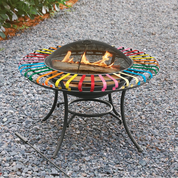 Rainbow Fire Pit, , large