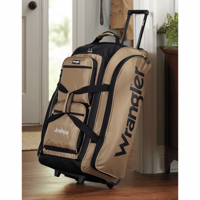 Wrangler 30-inch Rolling Multi-Pocket Upright Duffel, , large