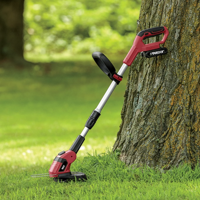Electric grass edge shop trimmer