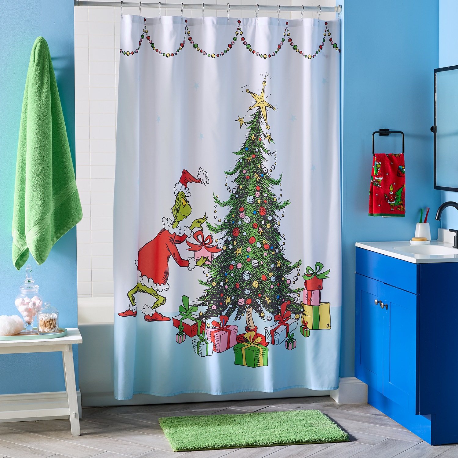 Grinch Shower Curtain | Ginny's