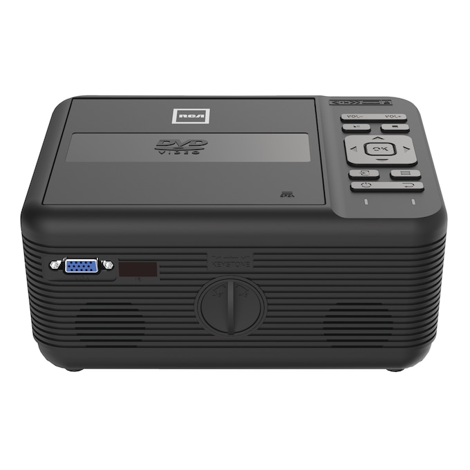 RCA Projector with DVD Player and Screen, , large