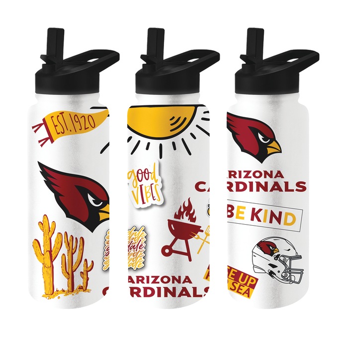 NFL Native Logo Water Bottle, , large