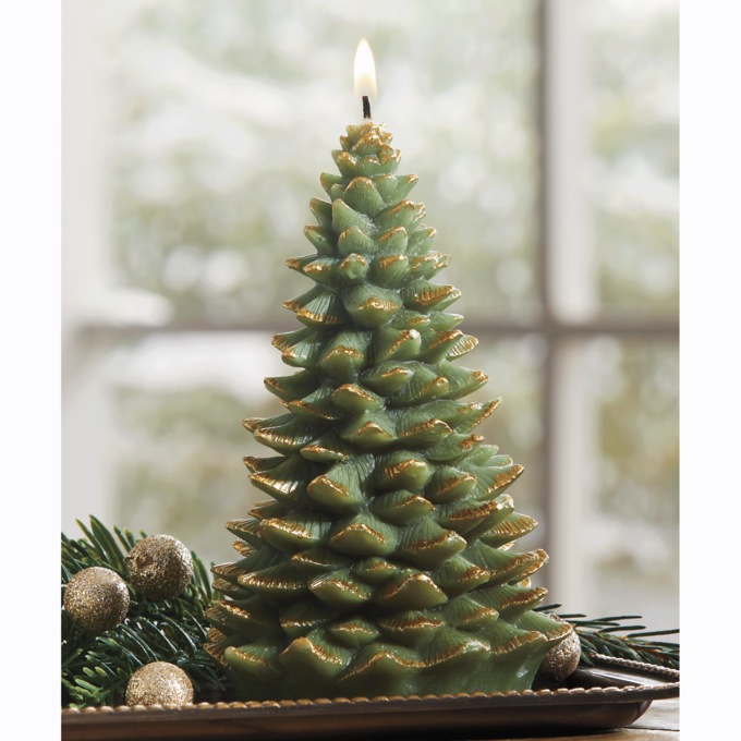 Holiday Tree Candle, , large