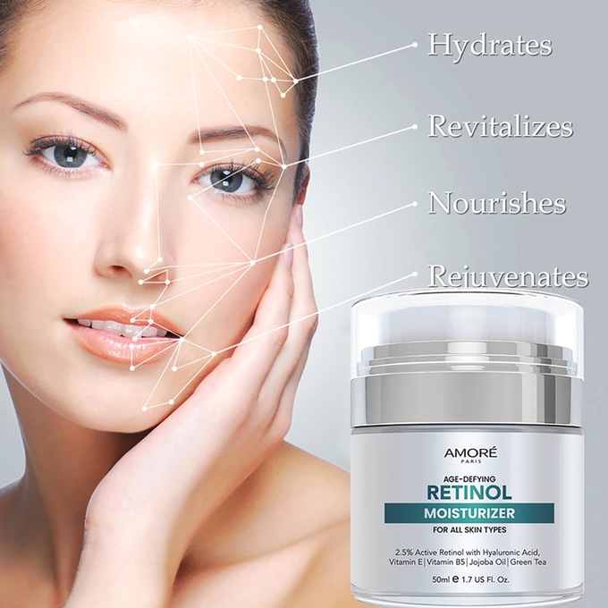 Amore Paris Age-Defying Retinol Moisturizer, , large