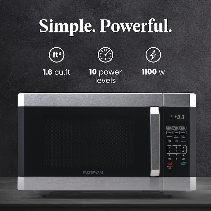 Farberware 1.6 cu. ft. Microwave, , large