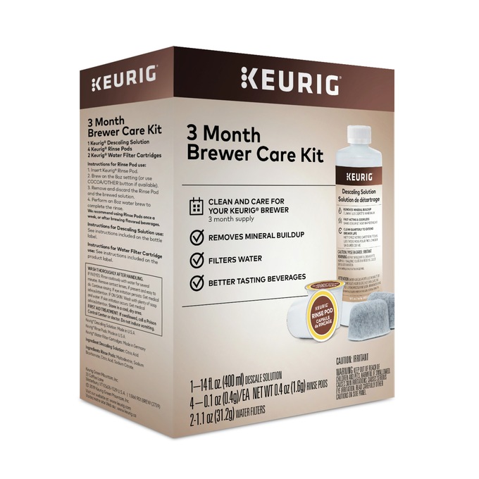 Keurig Brewer Care Kit, , large