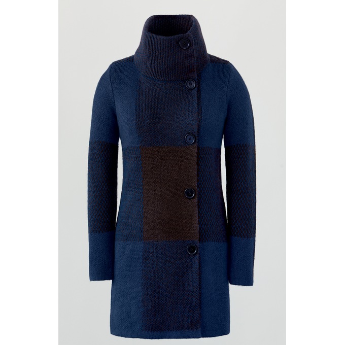 Block Sweater Coat, , large