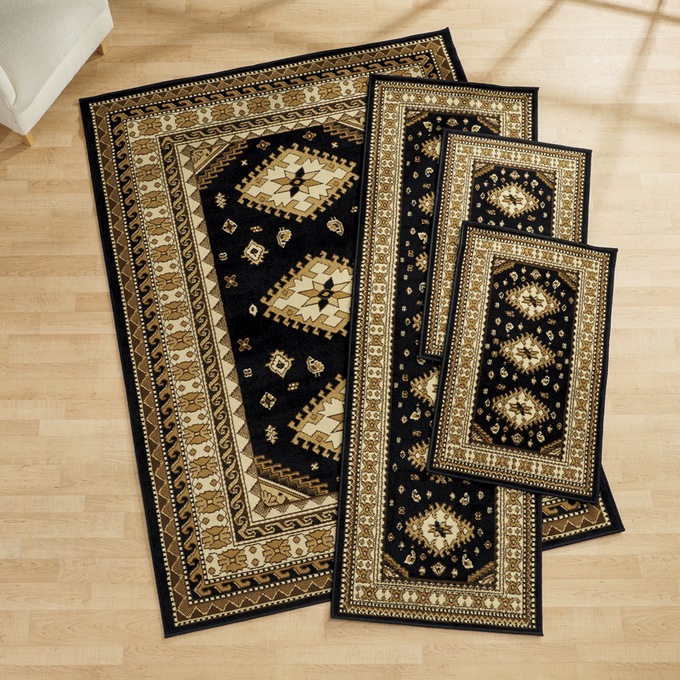 4-Piece Tres Rug Set, , large