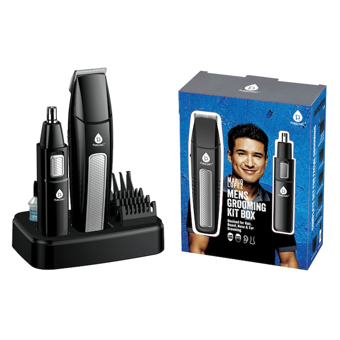 Men's Grooming Kit with Stand , , large