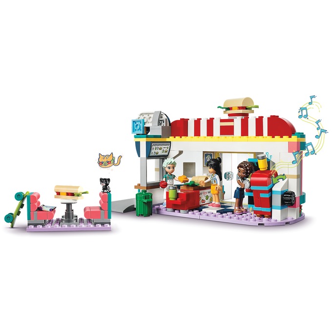 LEGO Friends Heartlake Downtown Diner, , large