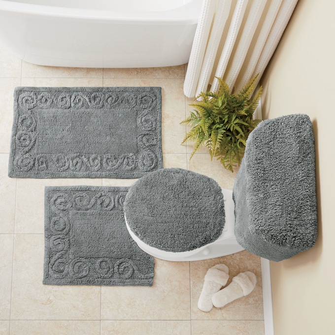 5-Piece Scroll Bath Set, , large