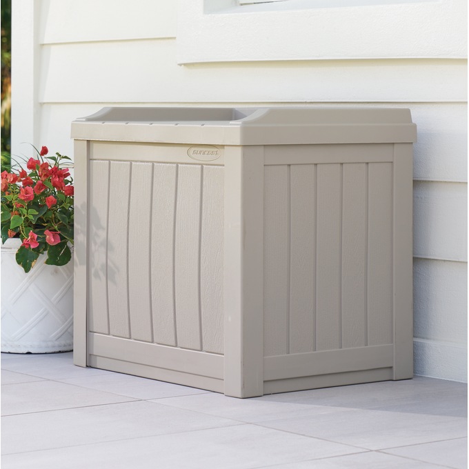 Suncast Outdoor Storage Cube, , large