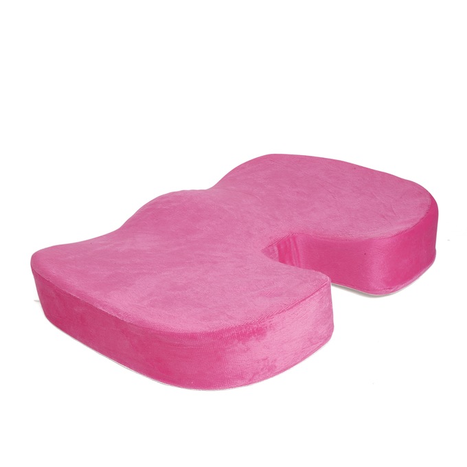 Pillow Gel Seat Cushion, Pink, large