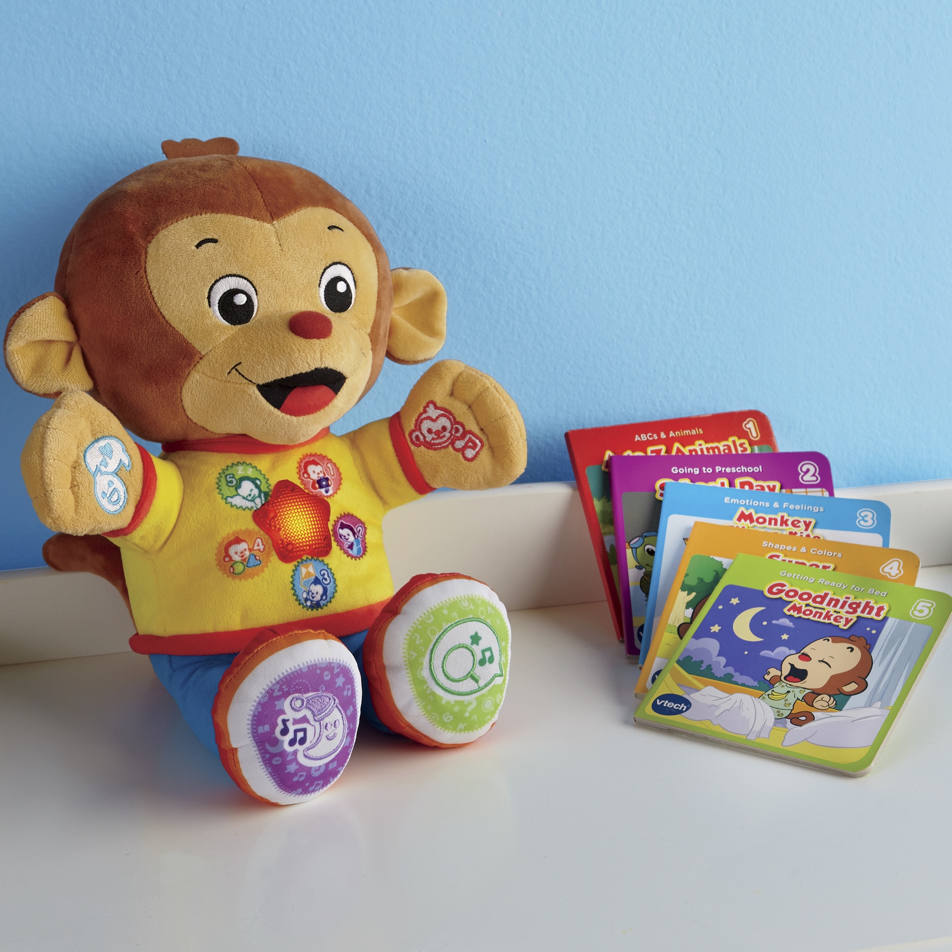 vtech read with me monkey