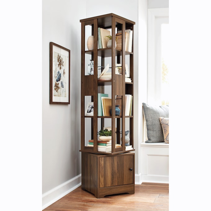Rotating Media Bookcase, , large