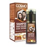 Cosmo Hair Colour Shampoo, Dark Brown, large