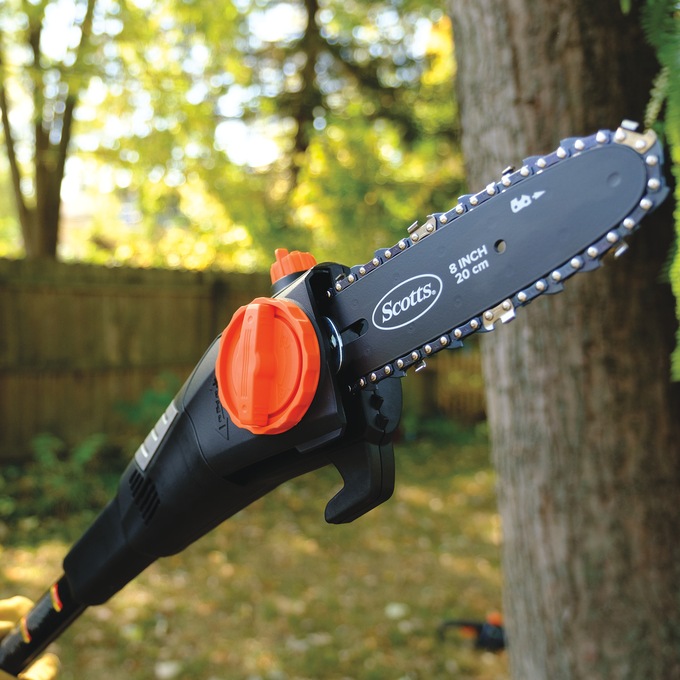 Scotts 20V Cordless Pole Saw, , large