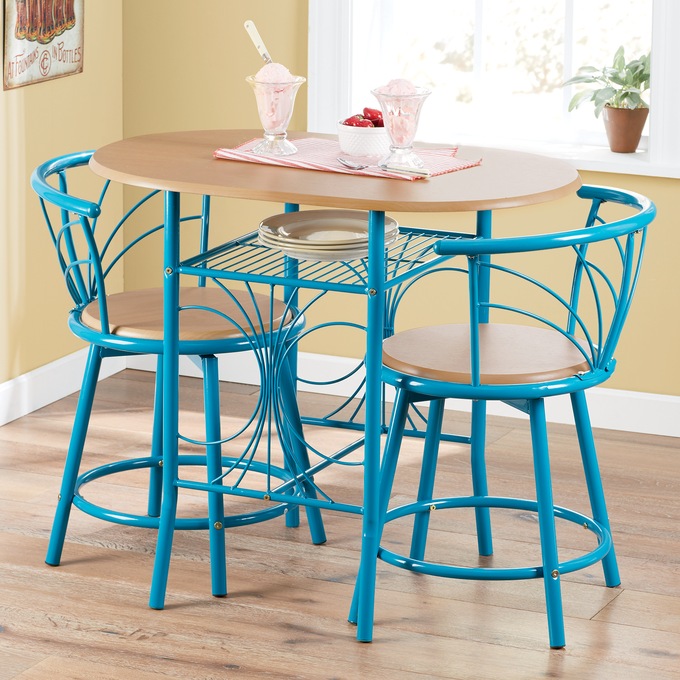 3-Piece Colorful Bistro Set, , large