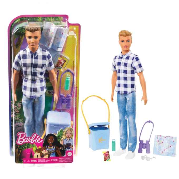 Barbie Camping Ken Playset, , large