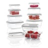 20-Piece Glass Food Storage Container Set, , large