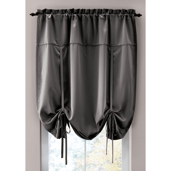 Madison Room-Darkening Tie Shade, , large