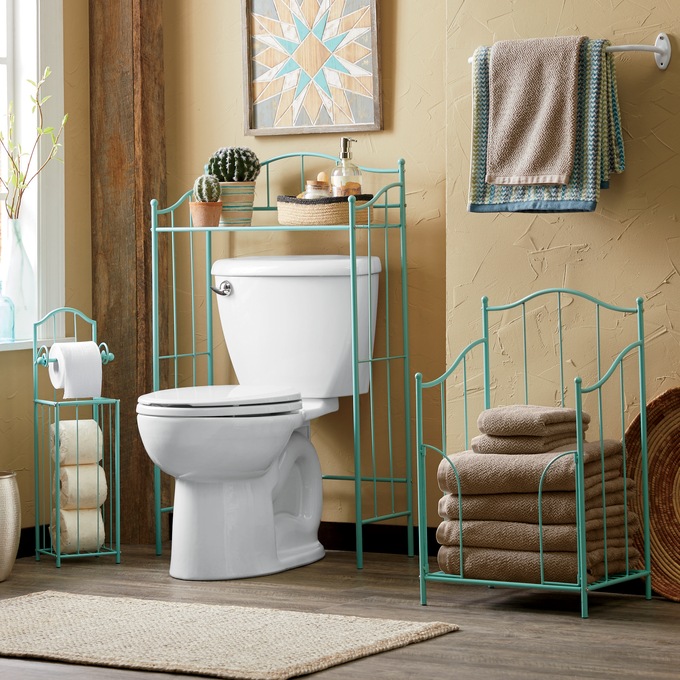 3-Piece Luna Bathroom Set, Teal, large