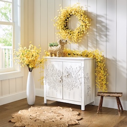 Forsythia Faux Floral D&eacute;cor, , large