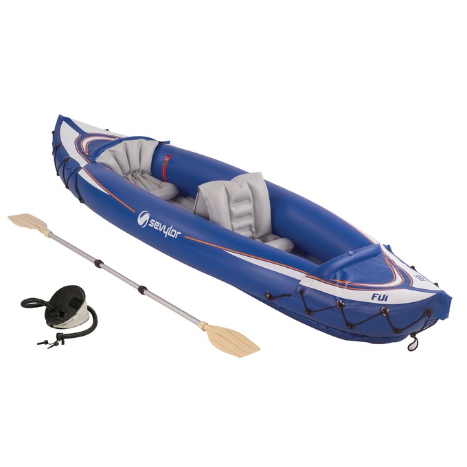 Sevylor 2-Person Inflatable Kayak with Paddle, , large