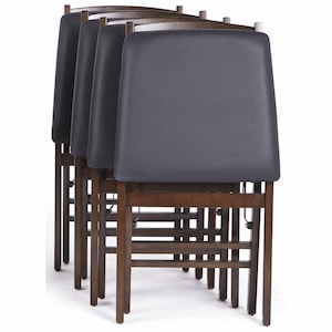 Set of 4 Jette Folding Chairs, , large