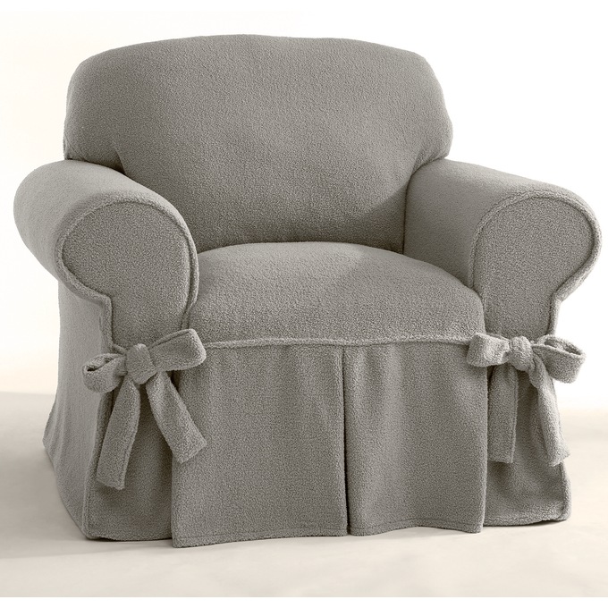Boucle Slipcovers and Pillow Cover, , large