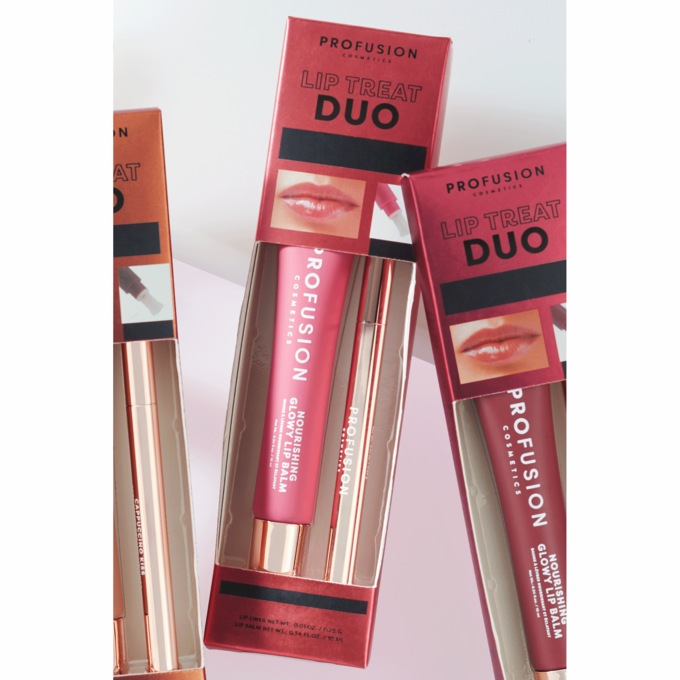 Lip Treat Duo, Strawberry and Cream Frappe, large