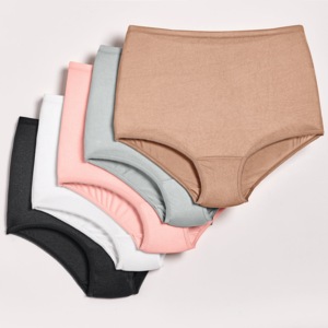 5-Pack Nylon Panties, , large