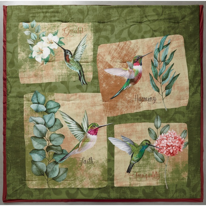 Hummingbird Comforter Set, , large