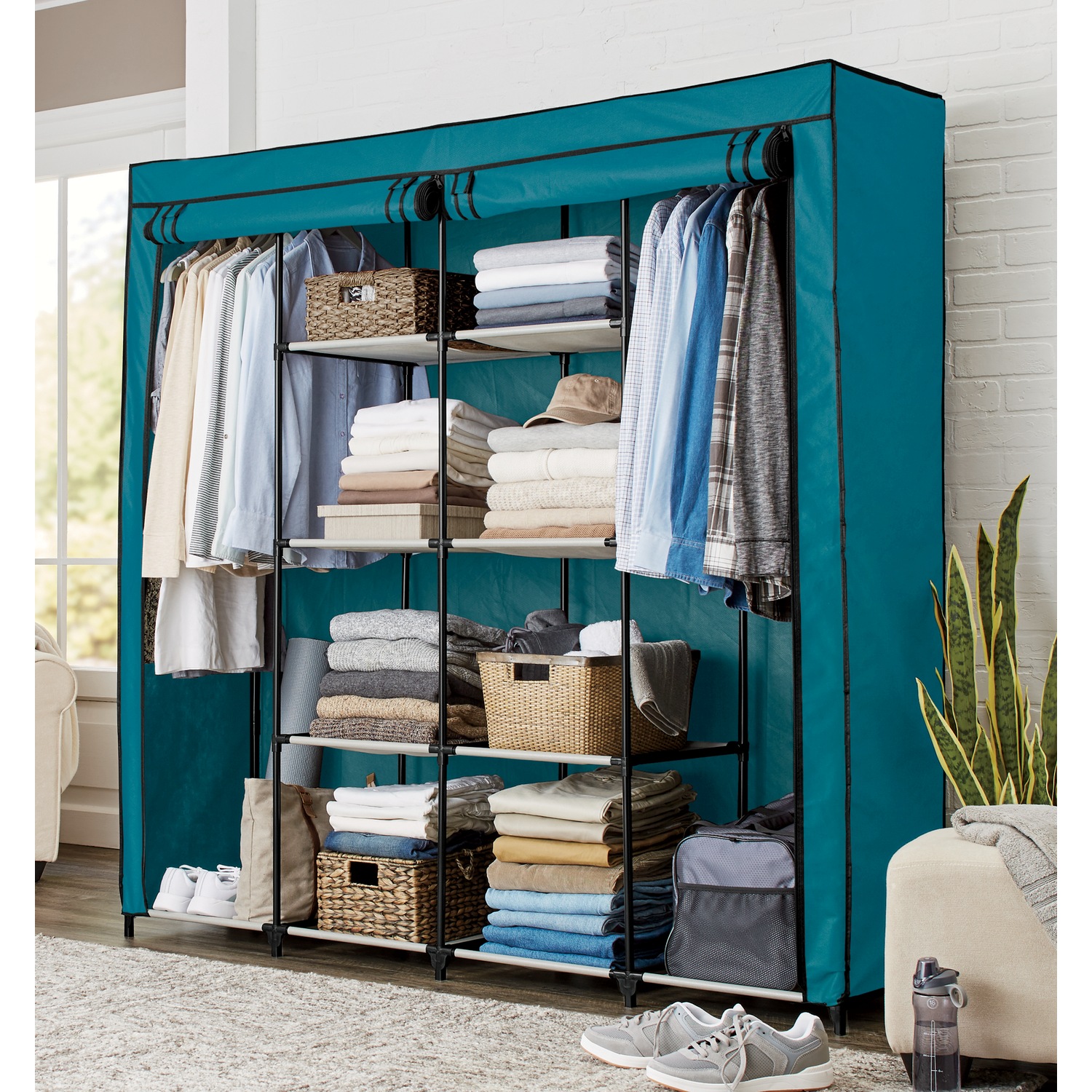 Wardrobe 1500 hot sale wide