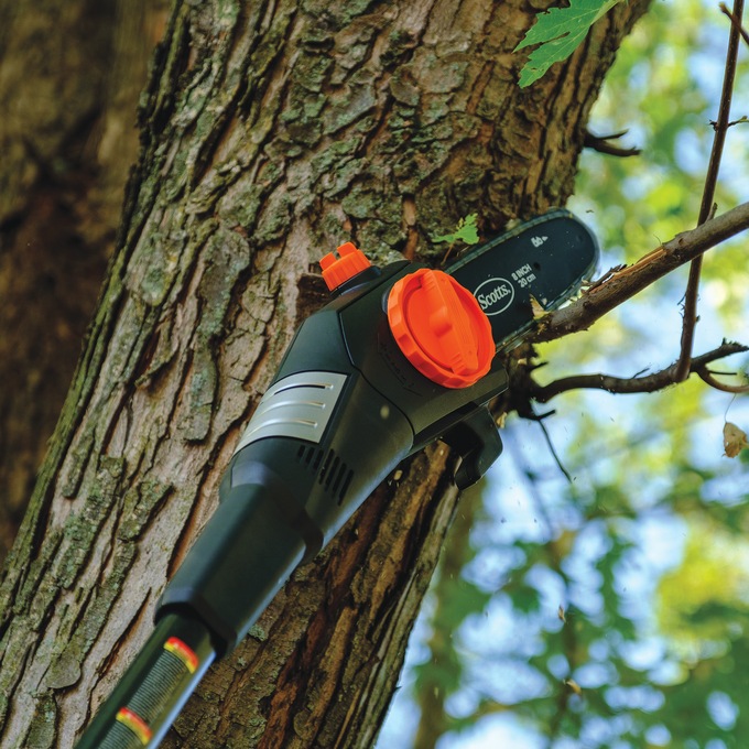 Scotts 20V Cordless Pole Saw, , large