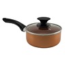 Ginny's 22-Piece Ceramic Cookware Set, Copper, large