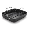 Calphalon Hard-Anodized 16" Roasting Pan with Rack, , large