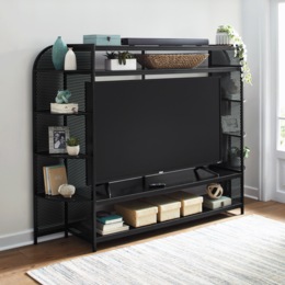 Metal Mesh TV Stand, , large
