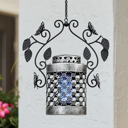 Solar Hanging Bug Zapper, , large