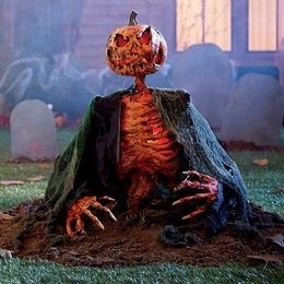 Pumpkin Ground Breaker with Sound, , large