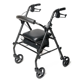 Lumex Walkabout Steel Knock-Down Rollator, , large