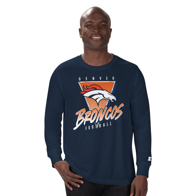 Men's Long-Sleeve NFL Crewneck Tee, , large