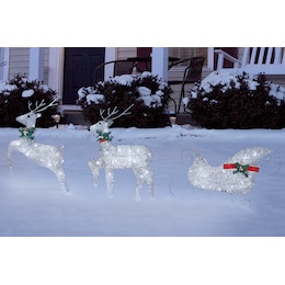 Twinkle Reindeer Set, 3 Pieces, , large