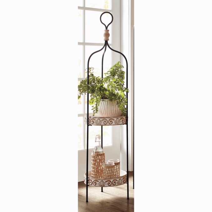 Carla 2-tier Display Shelf, , large