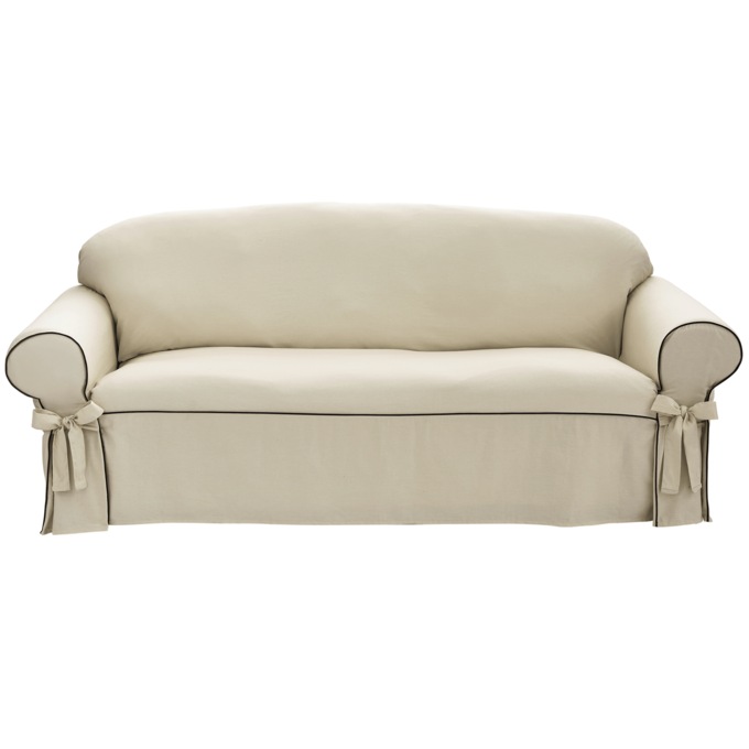 Contrast Piping Slipcover, , large